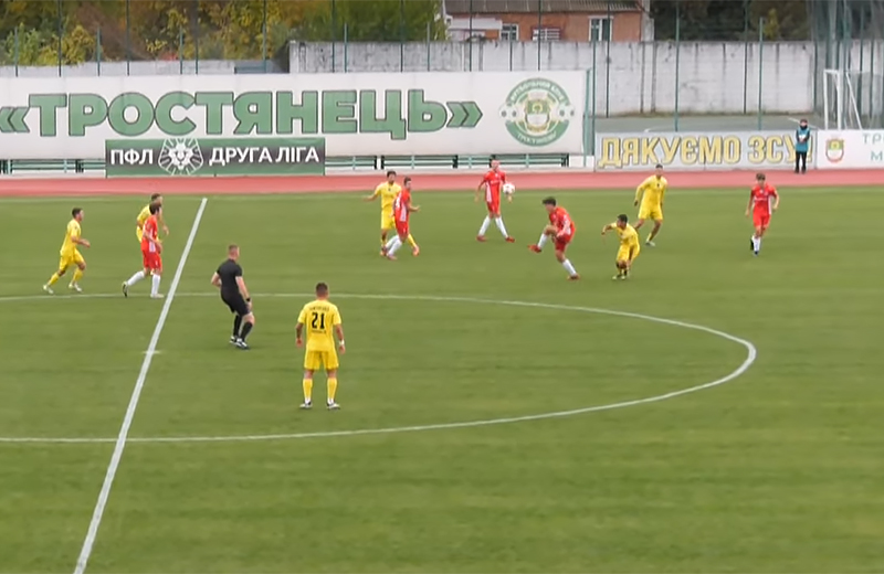 ФК «Тростянець» переміг «Гірник-Спорт»